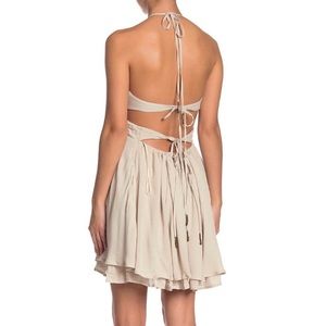 Free people backless dress